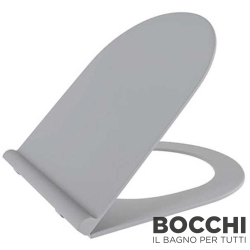 Bocchi - BOCCHI Pure Slim Klozet Kapağı, Yavaş Kapanır, Gri