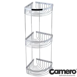 Camero - Camero 20x20 Üçlü Dalga Süngerlik, Krom