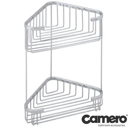 Camero - Camero 18x18 İkili Köşe Süngerlik, Krom