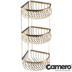 Camero - Camero İstanbul Antik Üçlü Köşe Süngerlik, Antik Sarı