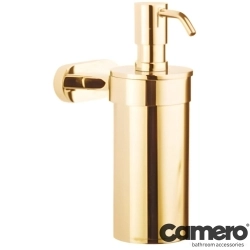Camero - Camero Otto Gold Sıvı Sabunluk Metal, Altın