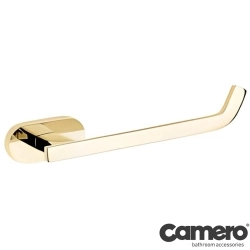 Camero - Camero Otto Gold Tuvalet Kağıtlığı Yatay, Altın