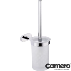 Camero - Camero Klozet Fırçası Camlı, Krom