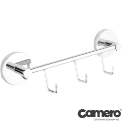 Camero - Camero Polo Chrome Üçlü Askılık, Krom