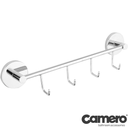 Camero - Camero Polo Chrome Dörtlü Askılık, Krom