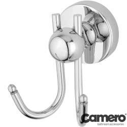 Camero - Camero Polo Chrome İkili Hijyen Askılık, Krom