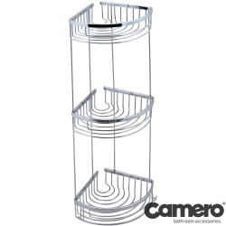 Camero - Camero 20X20 Üçlü Dalga Süngerlik, Krom