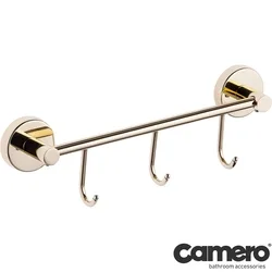 Camero - Camero Polo Gold Üçlü Askılık, Altın