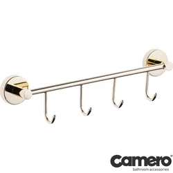 Camero - Camero Polo Gold Dörtlü Askılık, Altın
