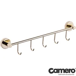 Camero - Camero Polo Gold Beşli Askılık, Altın