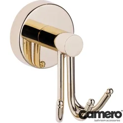 Camero - Camero Polo Gold Üçlü Hijyen Askılık, Altın