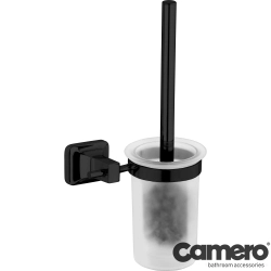Camero - Camero Klozet Fırçası Camlı, Siyah