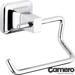 Camero - Camero Kağıtlık Kapaksız, Açılı Kol, Krom