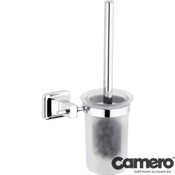 Camero - Camero Klozet Fırçası Camlı, Krom