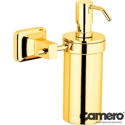 Camero - Camero Sıvı Sabunluk Metal, Altın