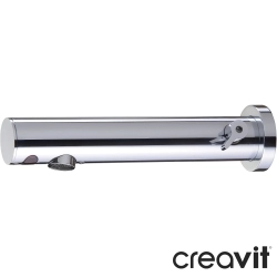 Creavit - Creavit Line-D Duvardan Ankastre Fotoselli Lavabo Bataryası (Çift Su Girişli - Pilli)