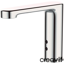 Creavit - Creavit Techno-S Fotoselli Lavabo Bataryası (Tek Su Girişli, Pilli ve Elektrikli)