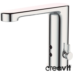 Creavit - Creavit Techno-D Fotoselli Lavabo Bataryası (Çift Su Girişli, Pilli ve Elektrikli)