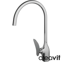 Creavit - Creavit Foglia Kuğu Borulu Eviye Bataryası