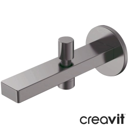 Creavit - Creavit Ondea Ankastre Çıkış Ucu, Gun Grey (Yönlendiricili)