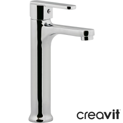 Creavit - Creavit Vega Tezgah Üstü Lavabo Bataryası