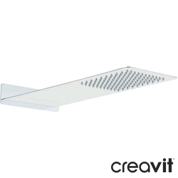 Creavit - Creavit Duvardan Ankastre Duş Başlığı, 55 cm (Kare)
