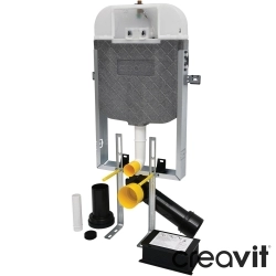 Creavit - Creavit Fotoselli Gömme Rezervuar, Pilli-Metal Ayaklı, 3/6 Litre