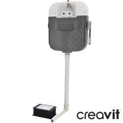 Creavit - Creavit Fotoselli Gömme Rezervuar Hela Taşları İçin Set, Pilli, 3/6 Litre
