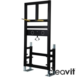 Creavit - Creavit Lavabo İçin Duvar Önü Alçıpan Uygulamalı Hızlı Yere Montaj Set Metal Taşıyıcı