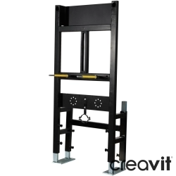 Creavit - Creavit Pisuvar İçin Duvar Önü Alçıpan Uygulamalı Hızlı Yere Montaj Set Metal Taşıyıcı
