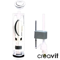 Creavit - Creavit Çift Basmalı Rezervuar İç Takımı 3/6 Litre - IT1070