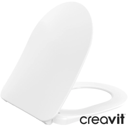Creavit - Creavit Duck Yavaş Kapanan Vidalı Klozet Kapağı, Mat Beyaz