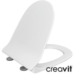 Creavit - Creavit Ruby Vital Duroplast Yavaş Kapanan Klozet Kapağı