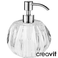 Creavit - Creavit Aura Cam Sıvı Sabunluk (Tezgah Üzeri)
