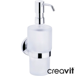 Creavit - Creavit Royale Cam Sıvı Sabunluk (Duvardan)
