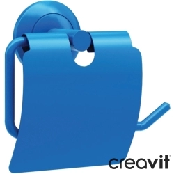 Creavit - Creavit Ducky Royal Kapaklı Tuvalet Kağıtlığı, Mavi