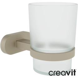 Creavit - Creavit Planet Cam Diş Fırçalığı, Cappuccino