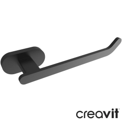 Creavit - Creavit Planet Kapaksız Tuvalet Kağıtlığı, Mat Siyah
