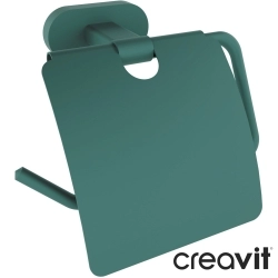 Creavit - Creavit Planet Kapaklı Tuvalet Kağıtlığı, Nil Yeşili