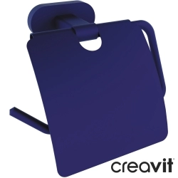 Creavit - Creavit Planet Kapaklı Tuvalet Kağıtlığı, Ocean Mavi
