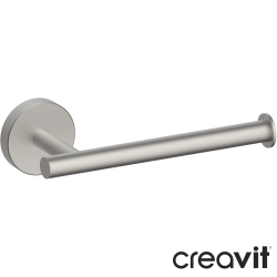 Creavit - Creavit Ruby Kapaksız Tuvalet Kağıtlığı, Fırçalı Nikel