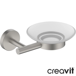 Creavit - Creavit Ruby Sabunluk, Fırçalı Nikel