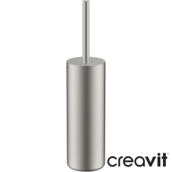 Creavit - Creavit Ruby Tuvalet Fırçalığı, Fırçalı Nikel (Duvardan)