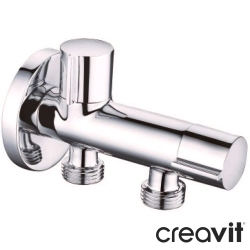 Creavit - Creavit Çift Çıkışlı Ara Musluk - MS.JK003