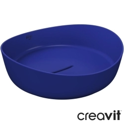 Creavit - Creavit Ruby Sphere Mezopotamya Çanak Lavabo, 40 cm, Lapis Lazuli