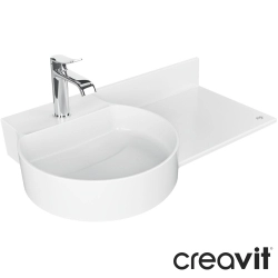 Creavit - Creavit Ruby Sensa Etajerli Lavabo, 80 cm