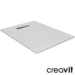 Creavit - Creavit Ruby 120x90 Flat Duş Teknesi, Sifon Dahil, Mat Beyaz - RB891-00MB42E-0000