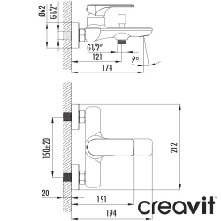 Creavit - Creavit Faye Banyo Bataryası