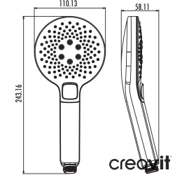 Creavit - Creavit El Duşu Takımı, 3 Akışlı