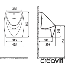 Creavit - Creavit Flux Ankastre Fotoselli Pisuvar, (Elektrikli)